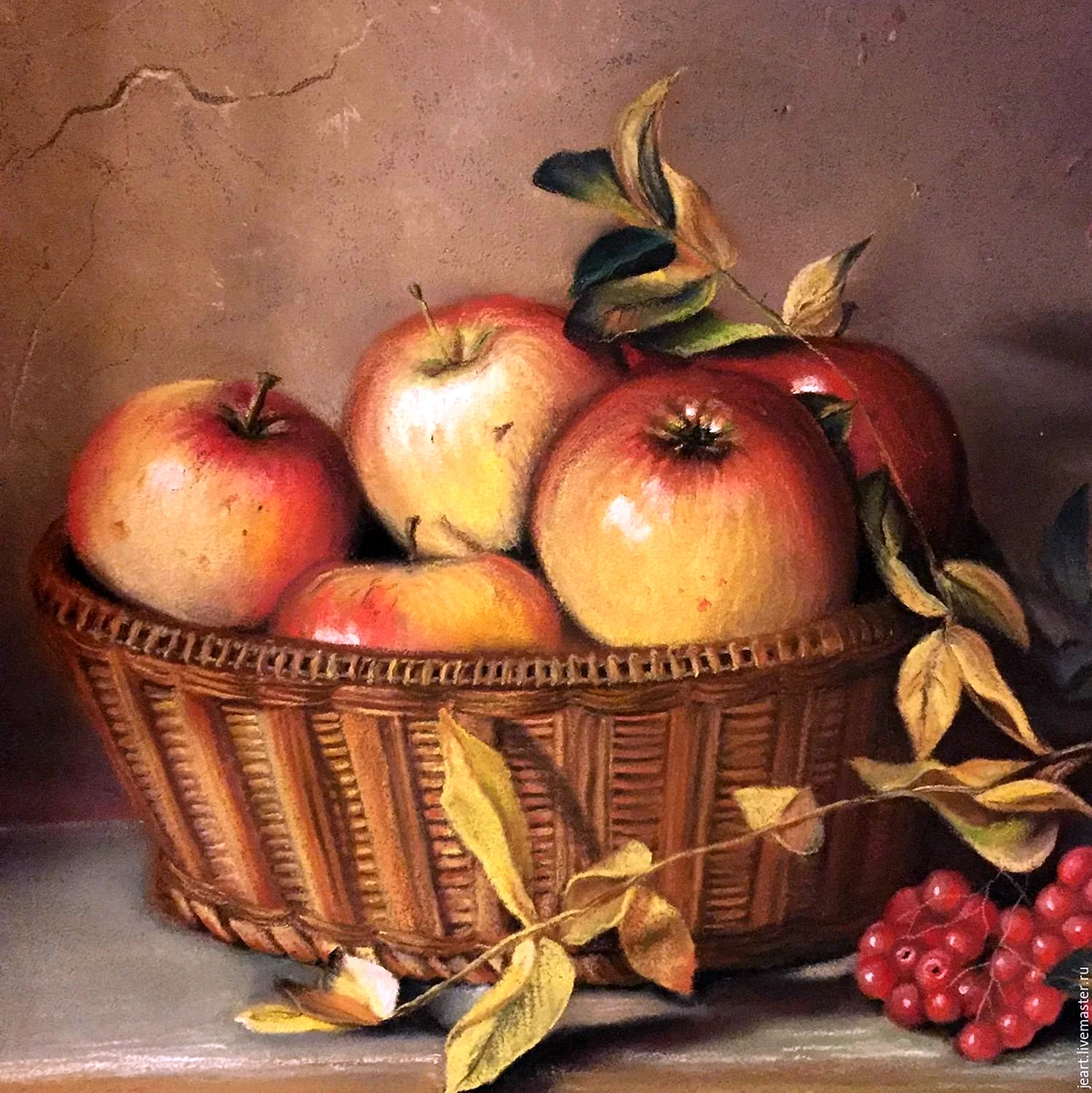 «Натюрморт яблоки и гранаты» (1871)
