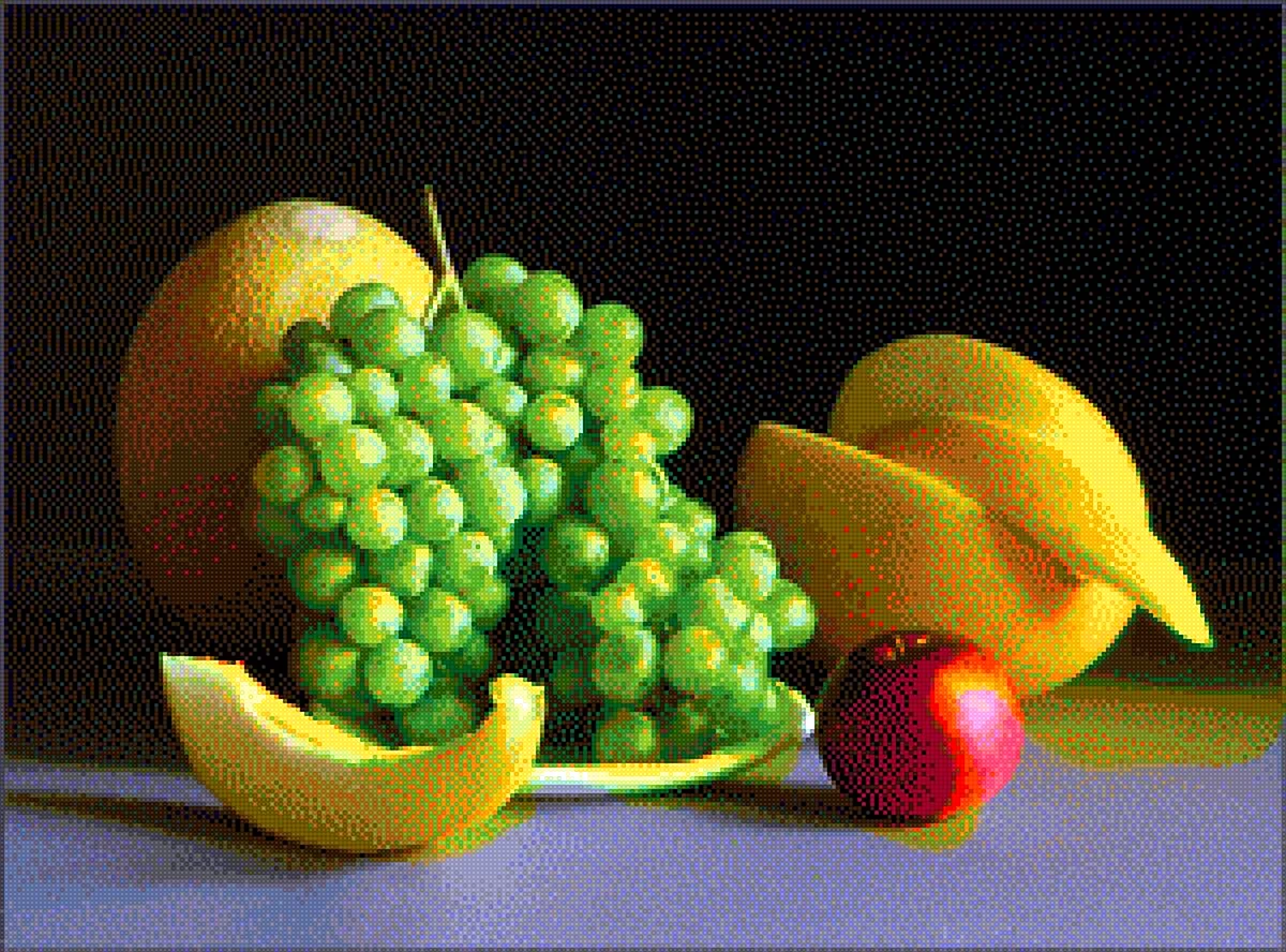 Натюрморт овощей и фруктов