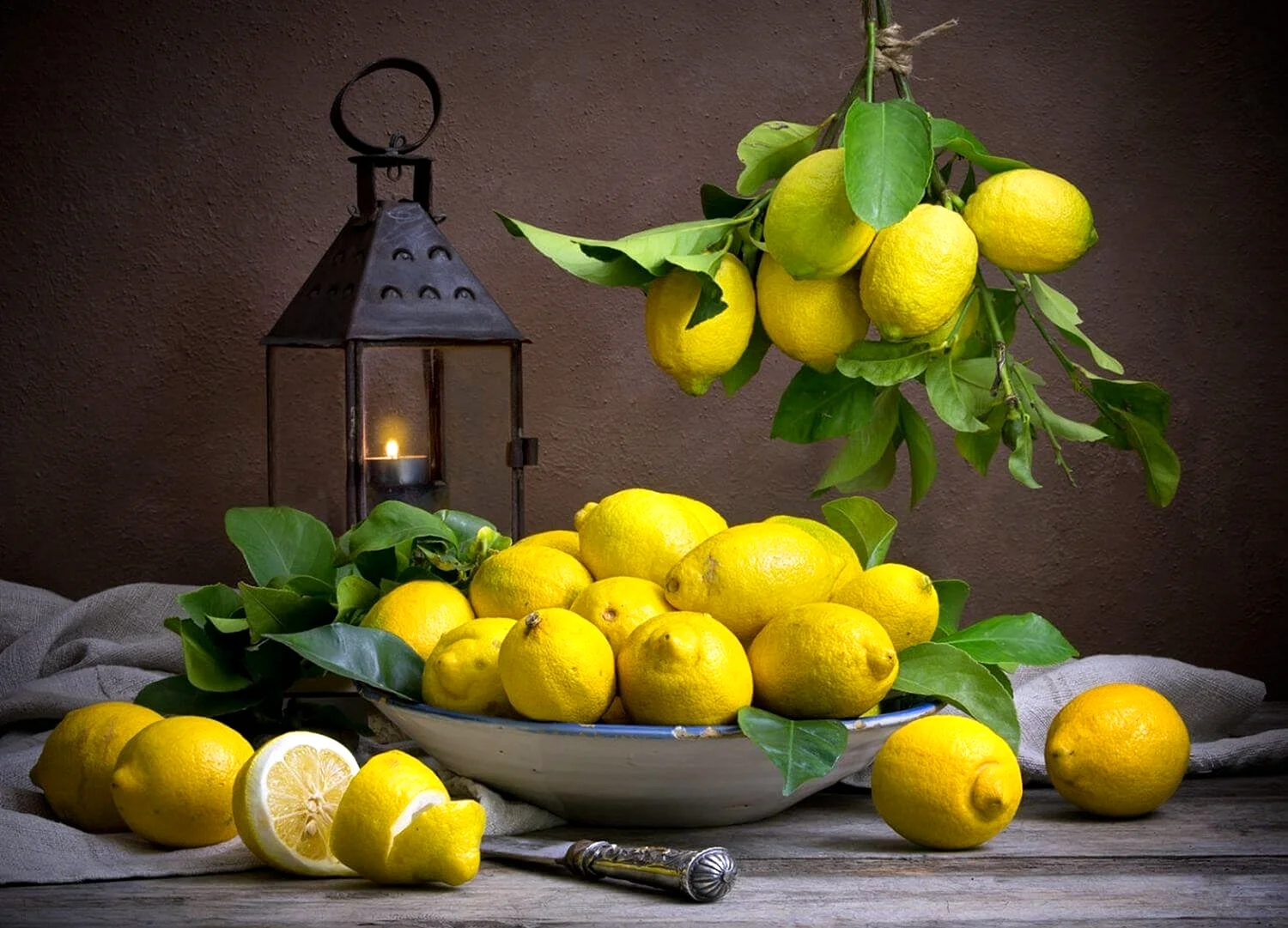 «Натюрморт с апельсинами и лимонами» (1633)