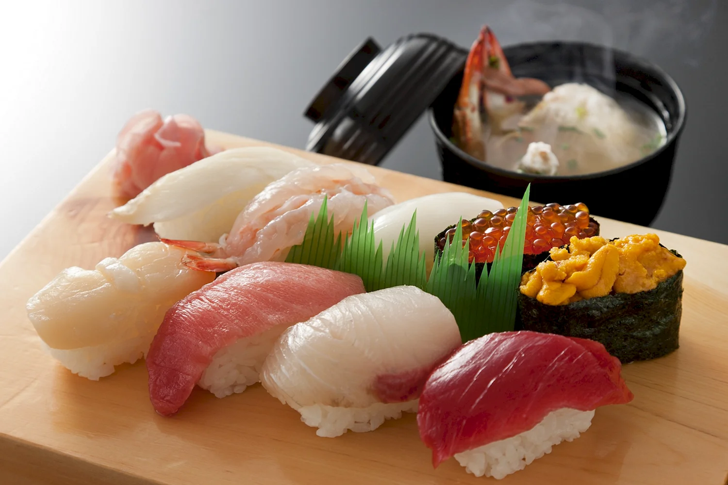 Национальная еда в Японии суши