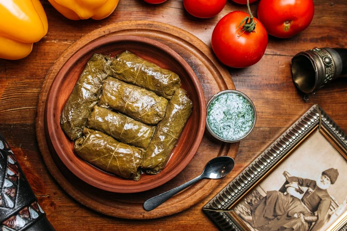 Национальное блюдо Армении толма
