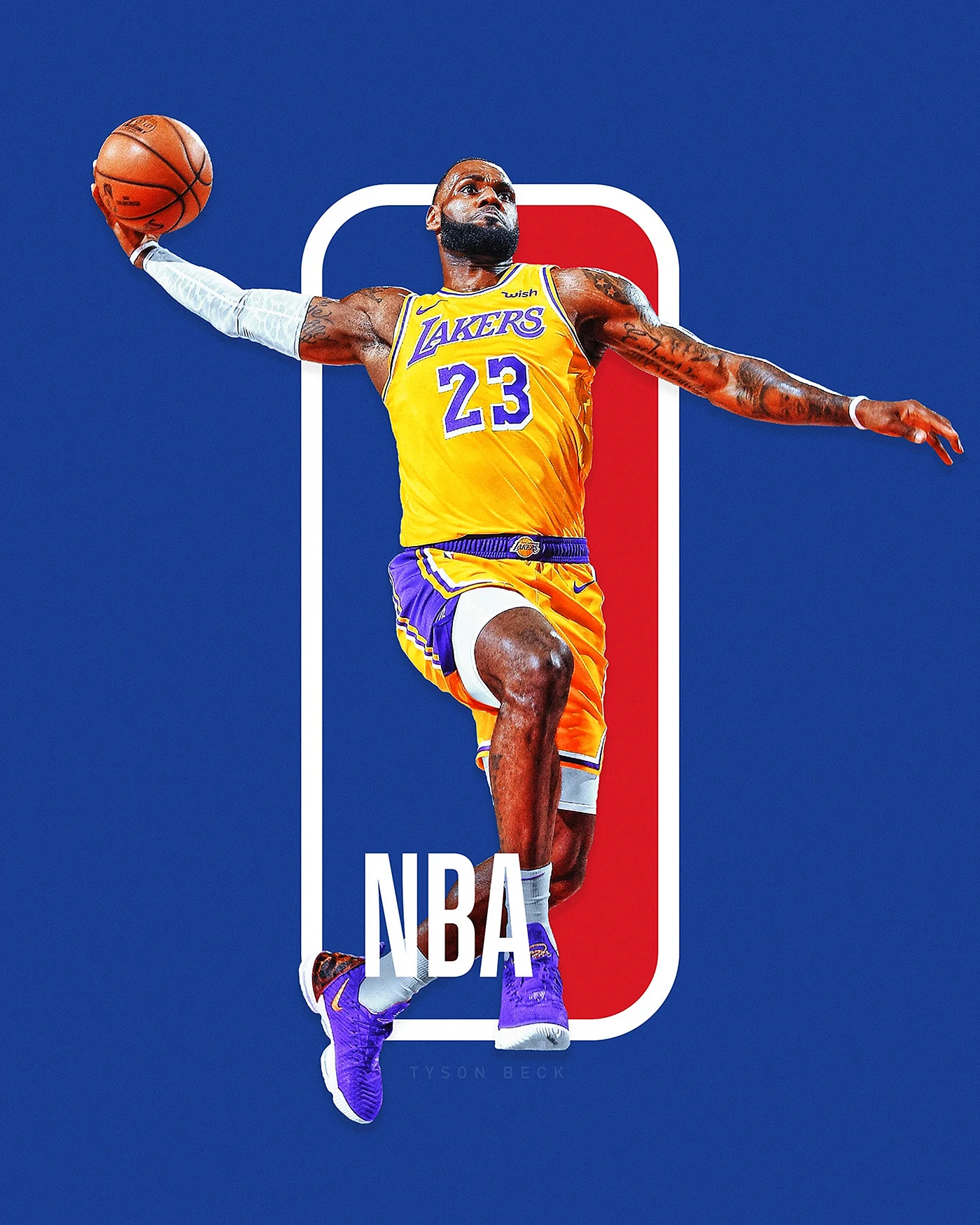 NBA Леброн лого