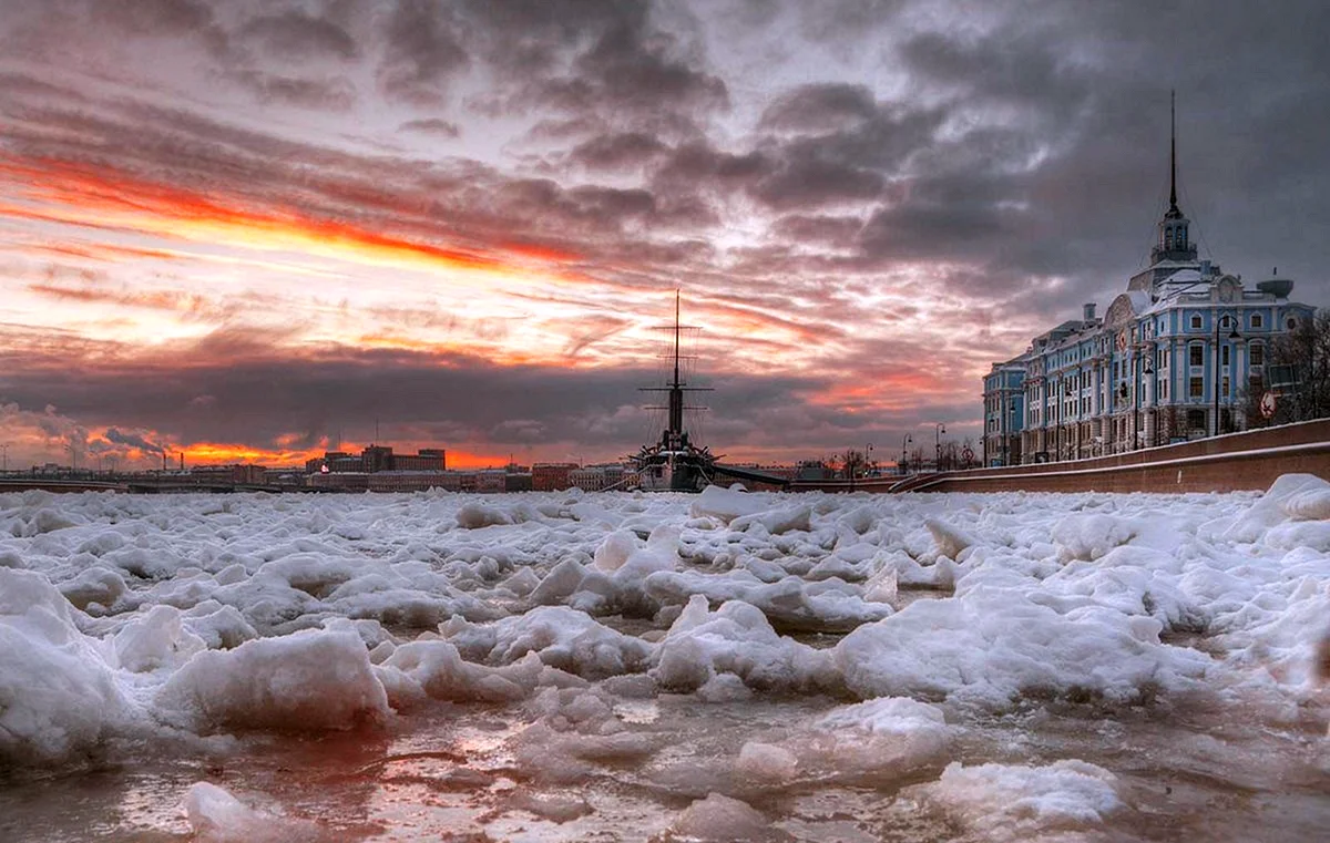 Непарадный Петербург зима