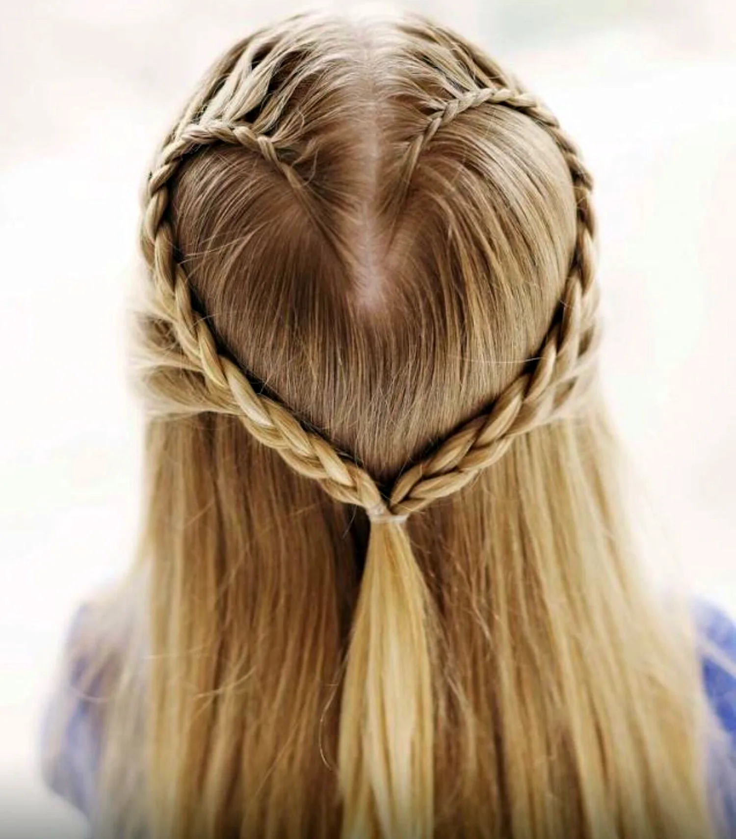 Несложные прически на длинные волосы для девочек