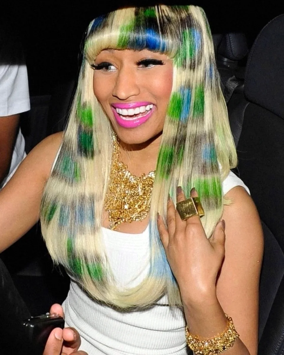 Nicki Minaj без парика