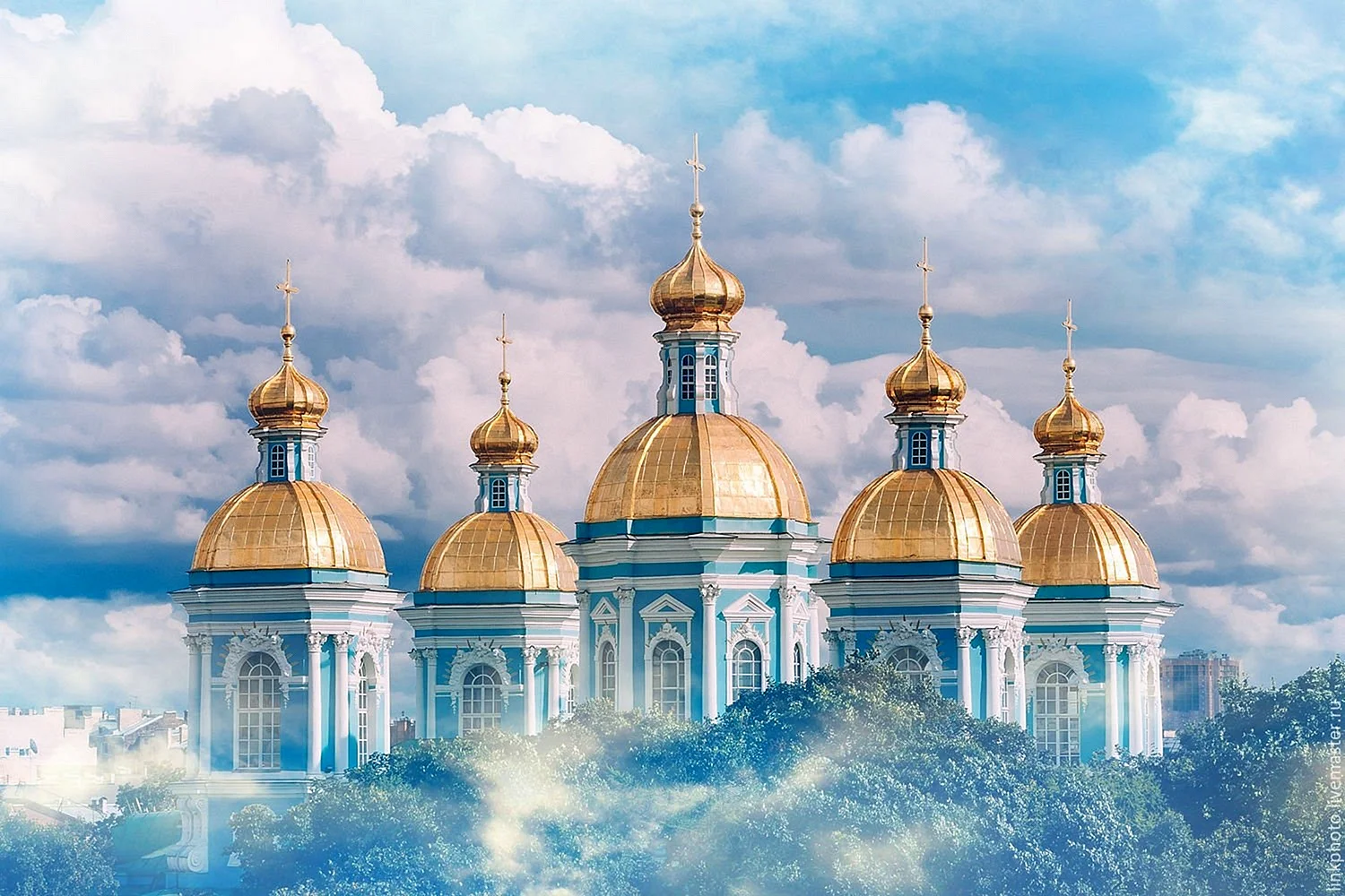 Никольский собор Санкт-Петербург купола