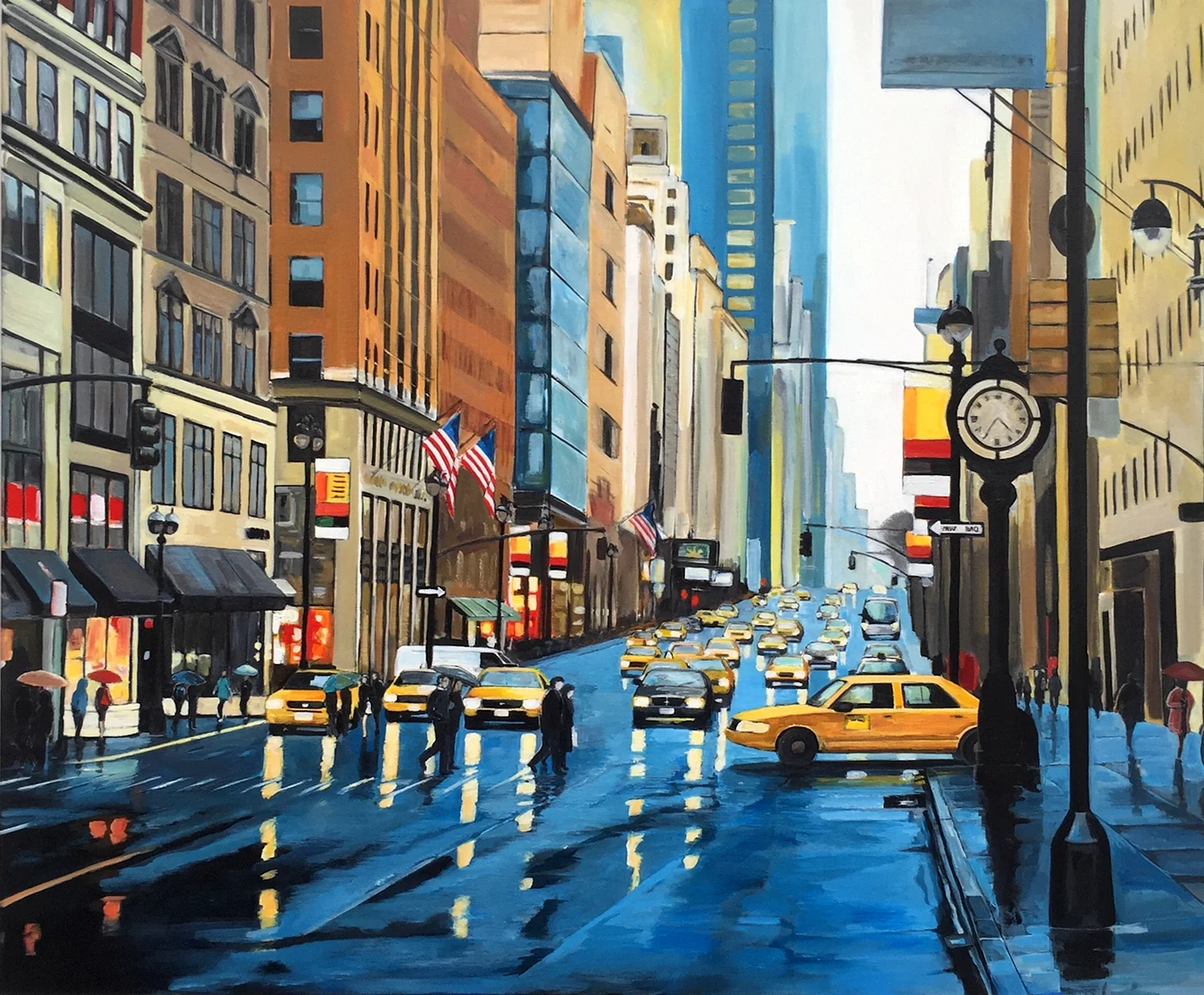 Нью-Йорк Painting