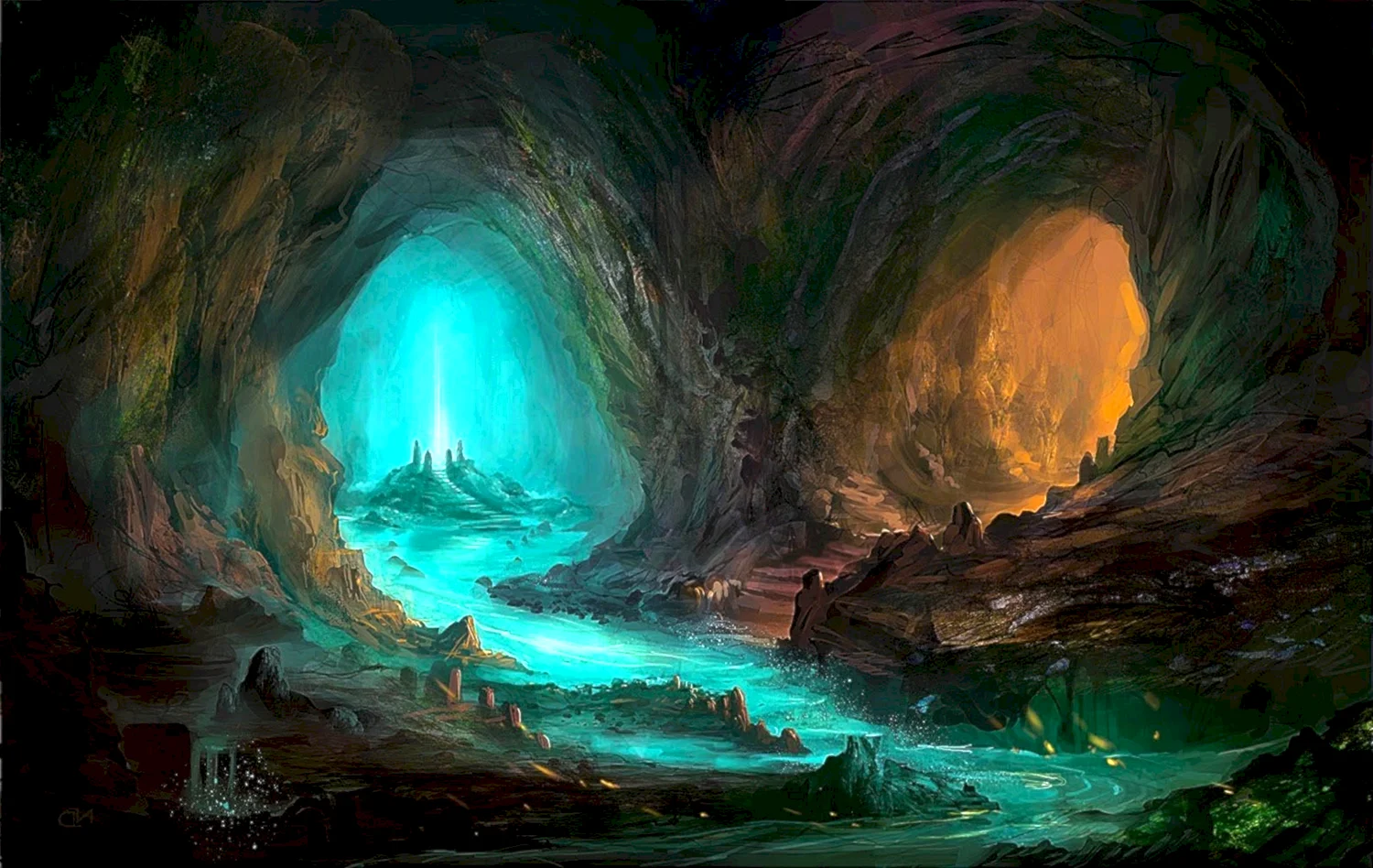 Noita темная пещера