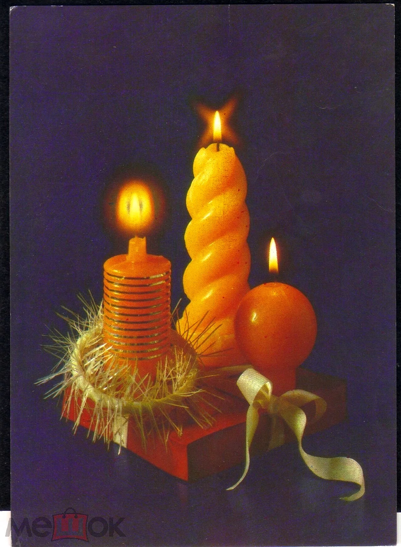 Новогодние свечи СССР