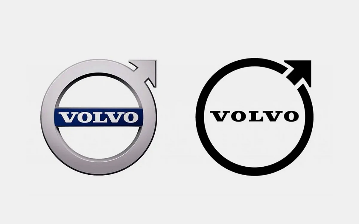 Новый логотип Вольво