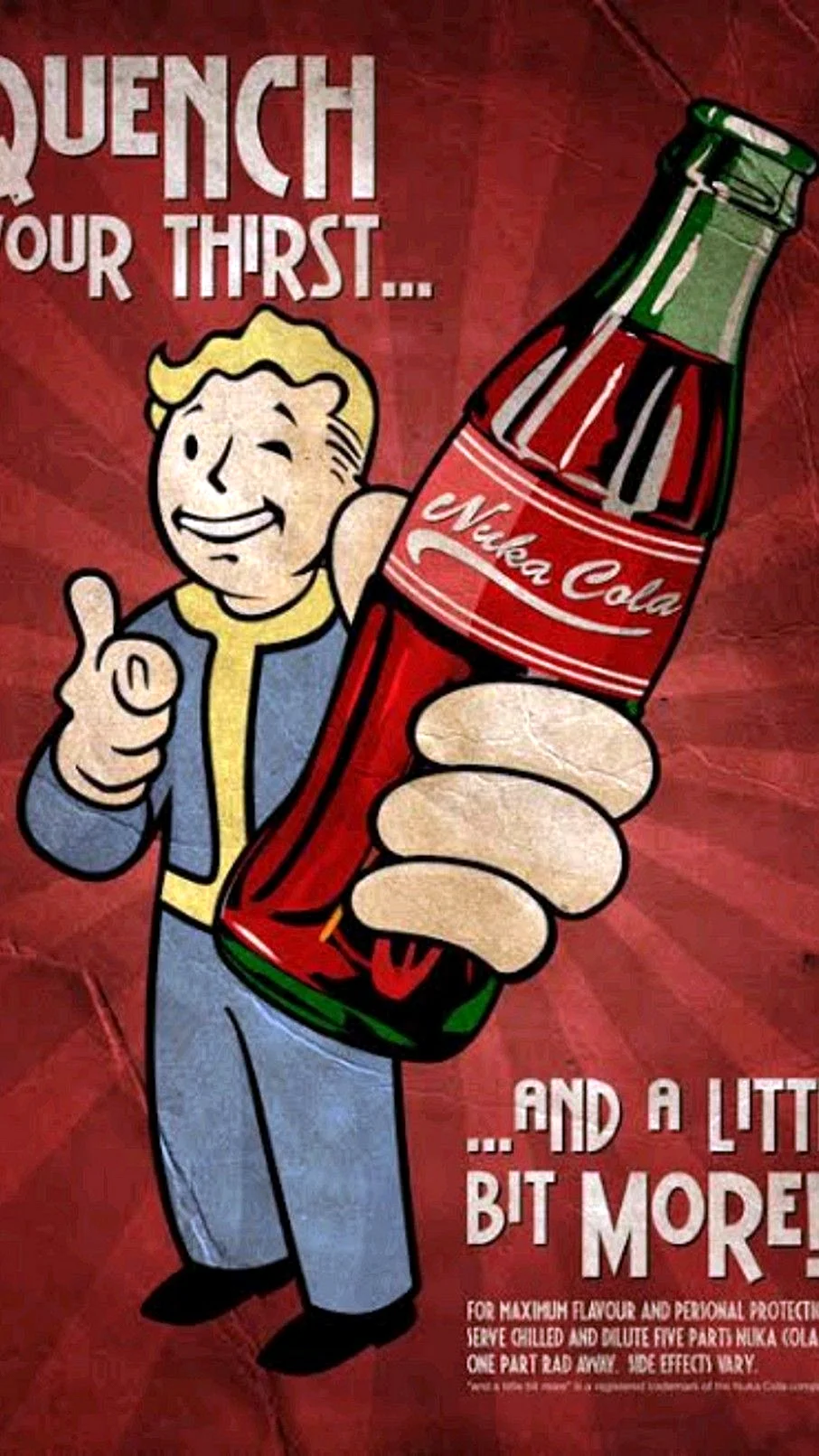Nuka Cola Fallout плакат