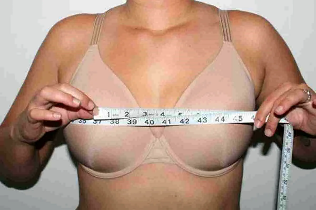 Объем груди у женщин