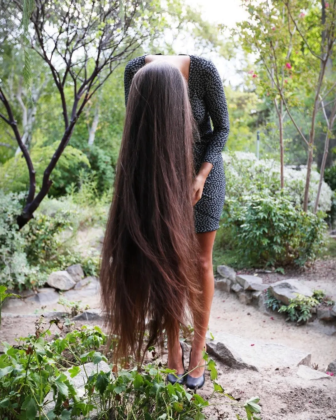Очень длинные волосы Весна