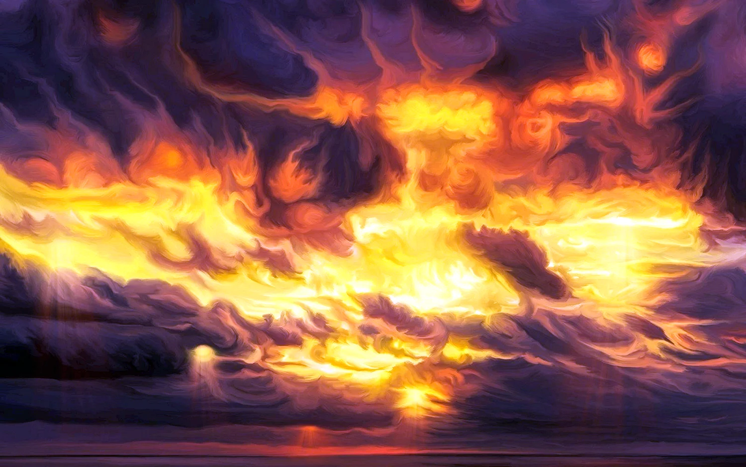 Огненное небо
