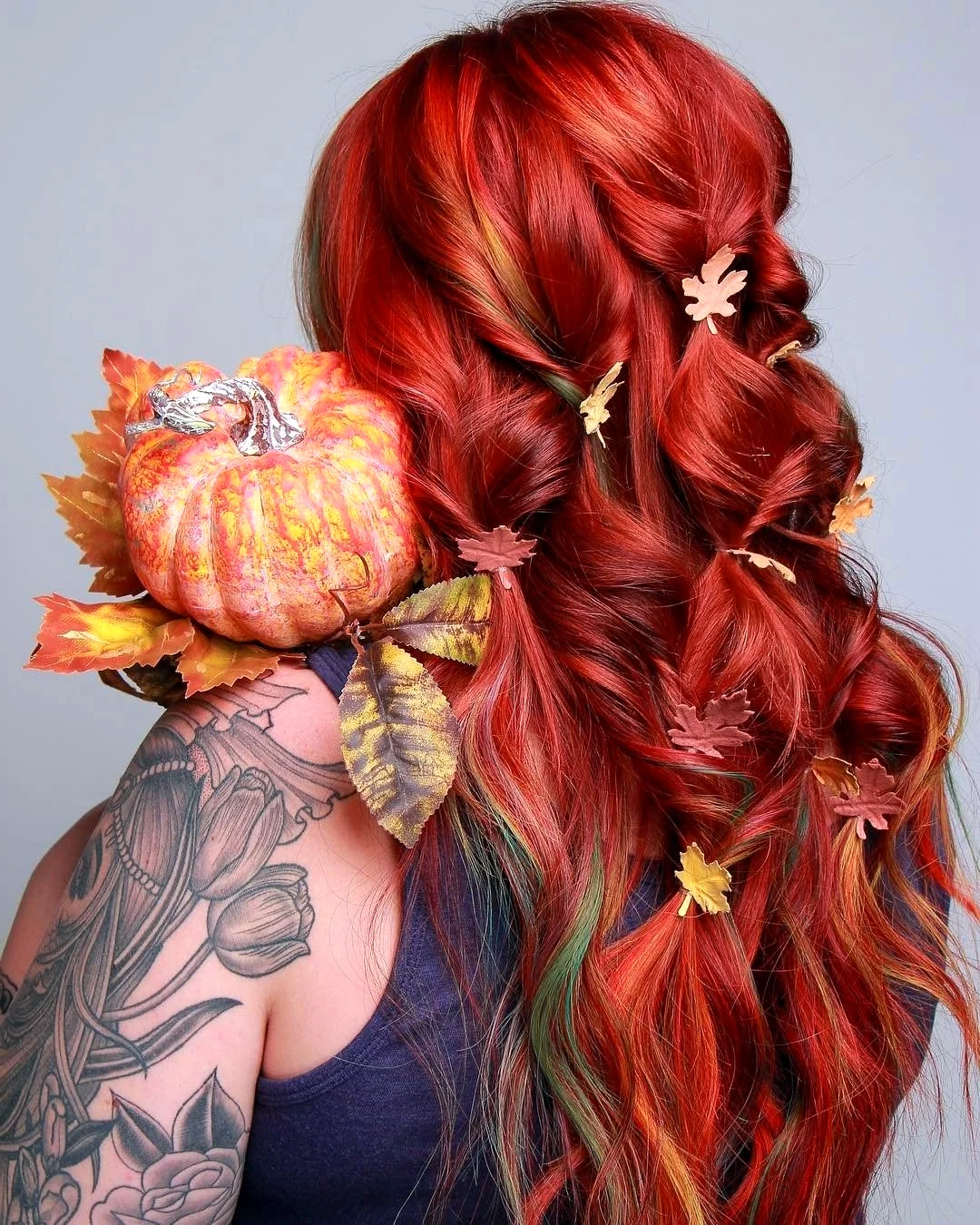 Огненный цвет волос