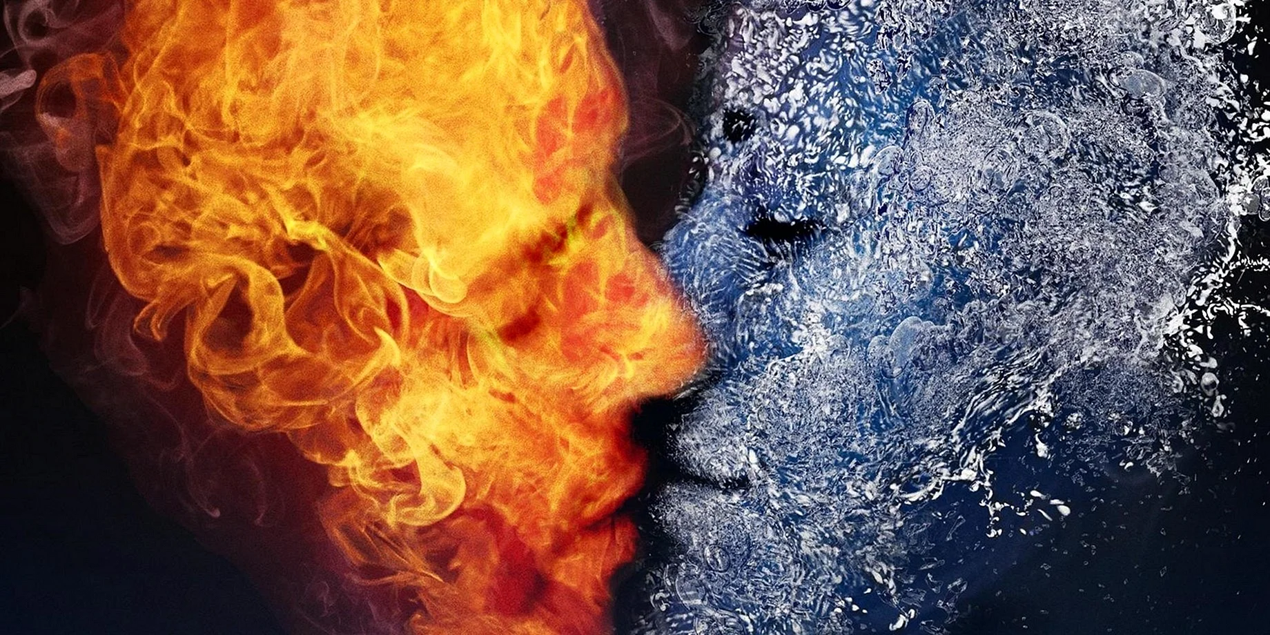 Огонь и вода поцелуи