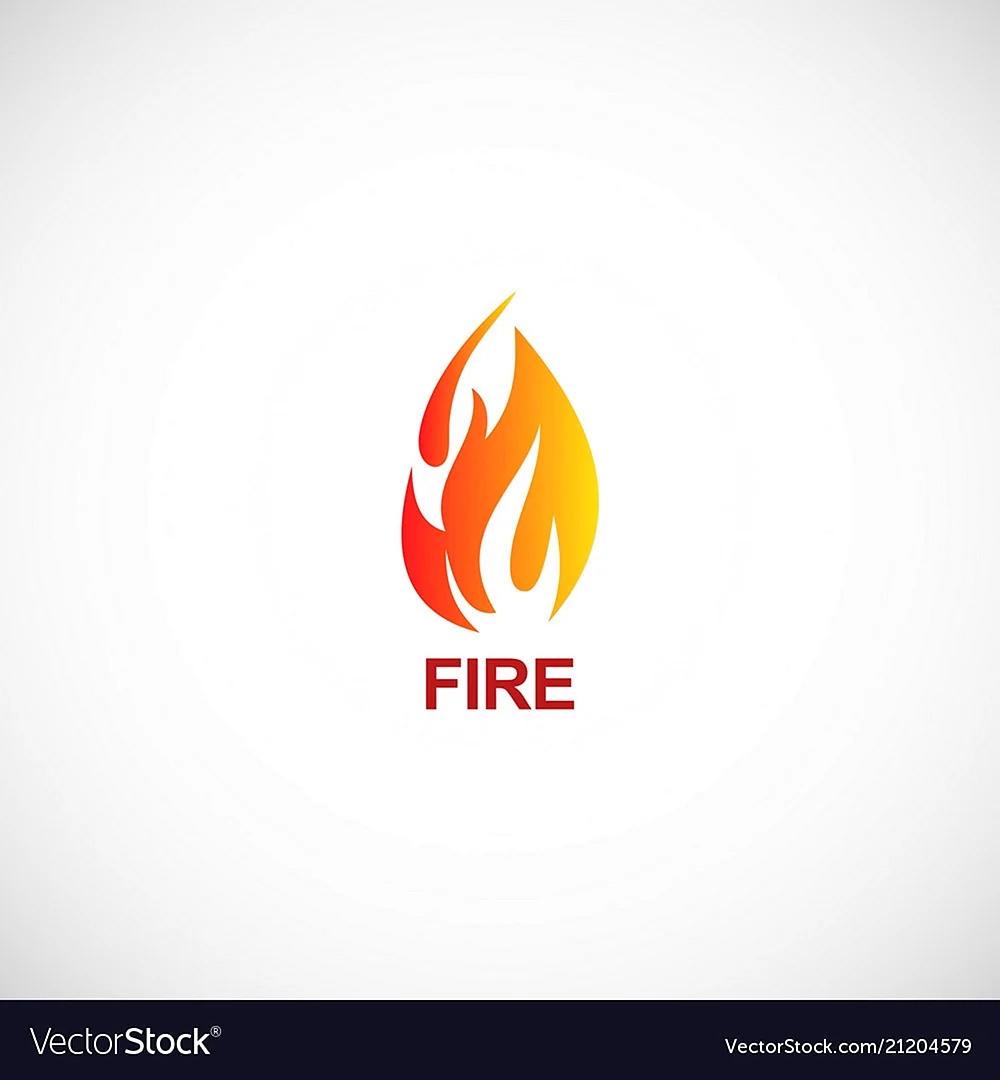 Огонь логотип