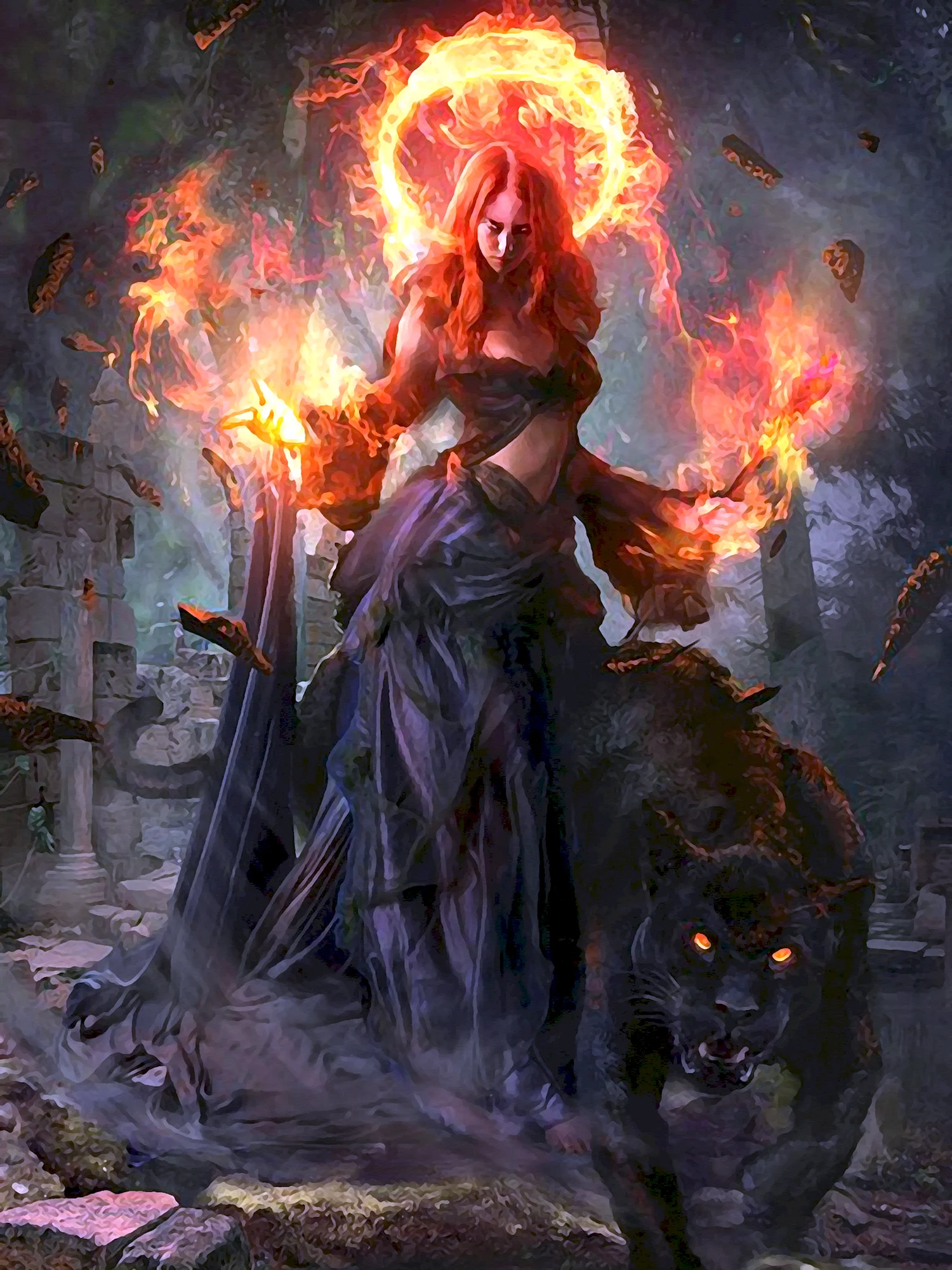 Огонь ведьмы