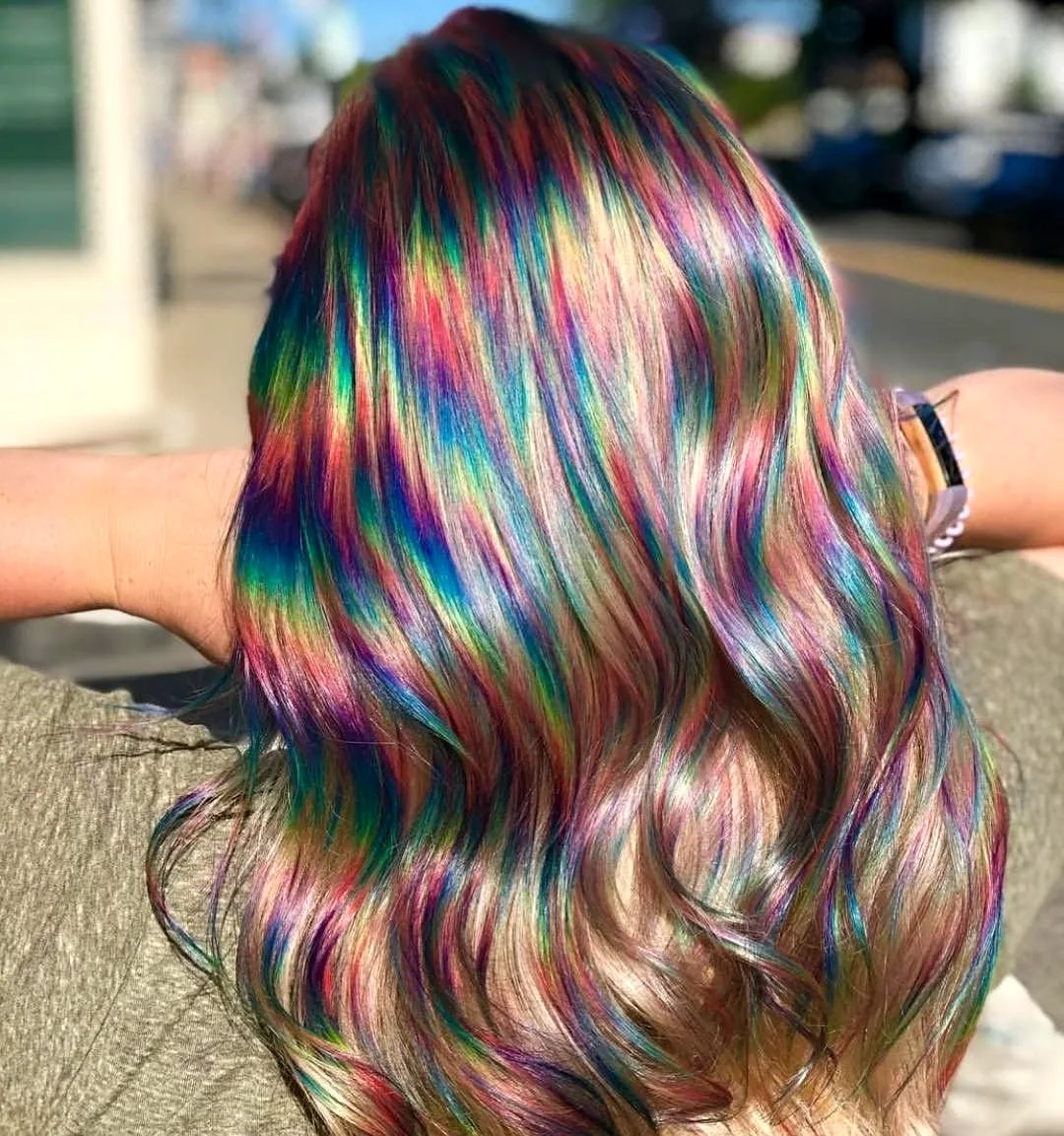 Oil Slick волосы
