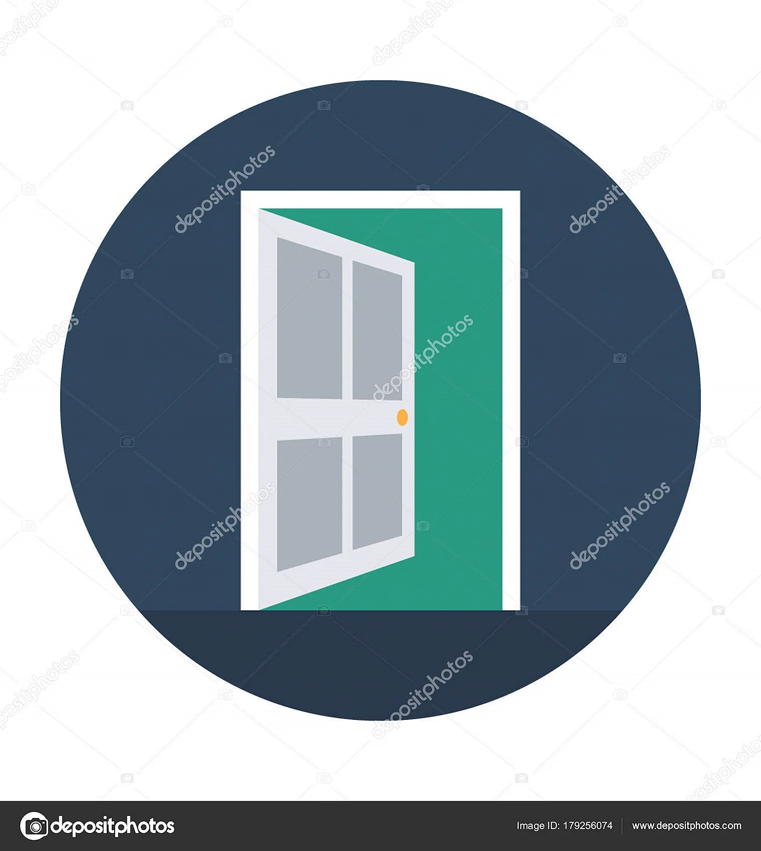 Окна и двери иконка