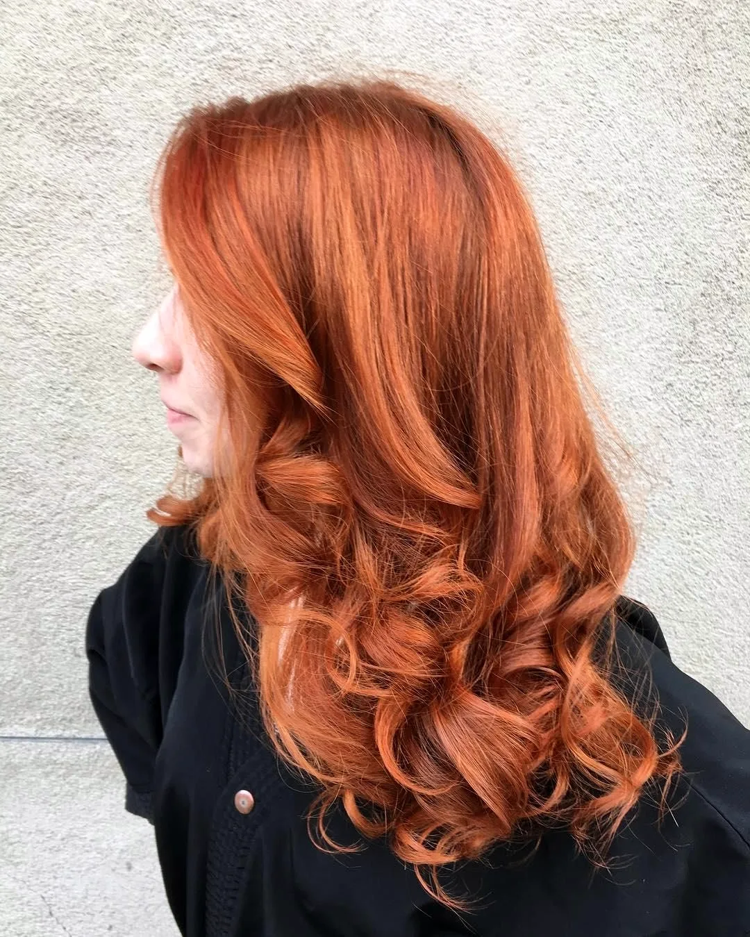 Окрашивание на натуральные рыжие волосы