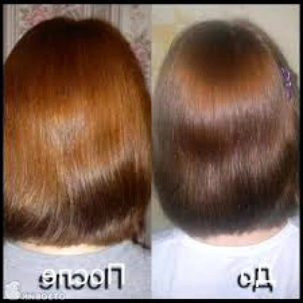 Окрашивание волос хной и басмой до и после