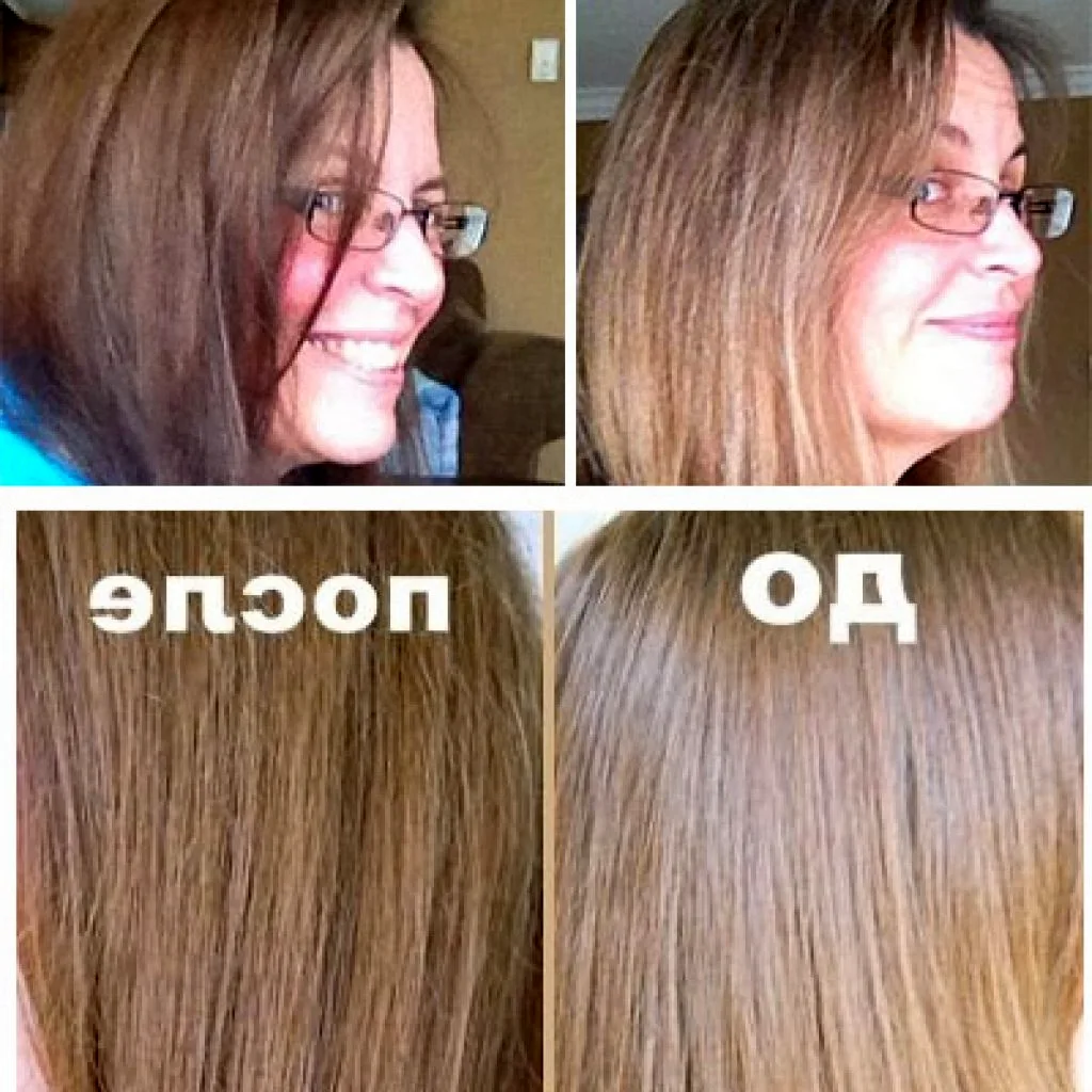 Окрашивание волос кофе до и после