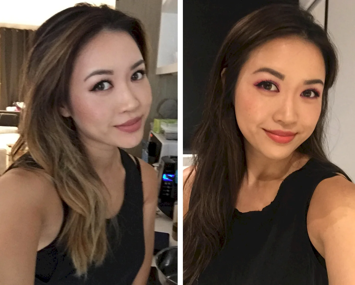Окрашивание волос на азиатский Тип лица