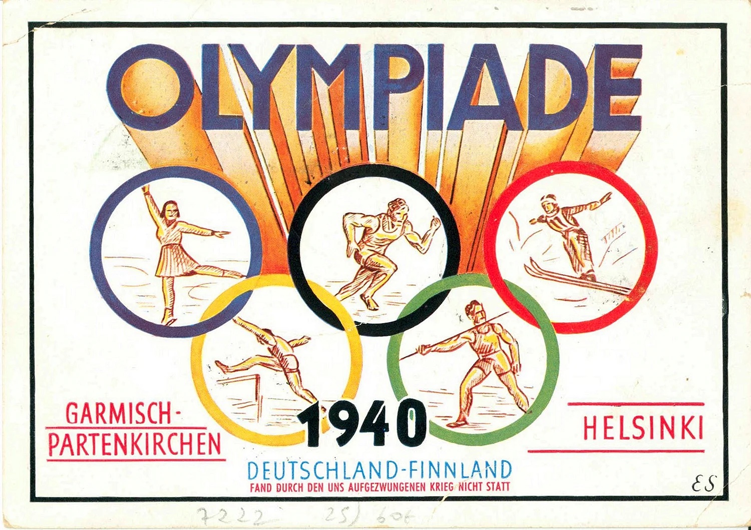 Олимпиада 1940 Хельсинки