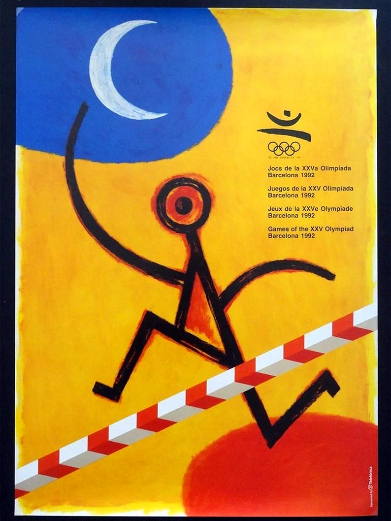 Олимпийские игры постеры Барселона 1992