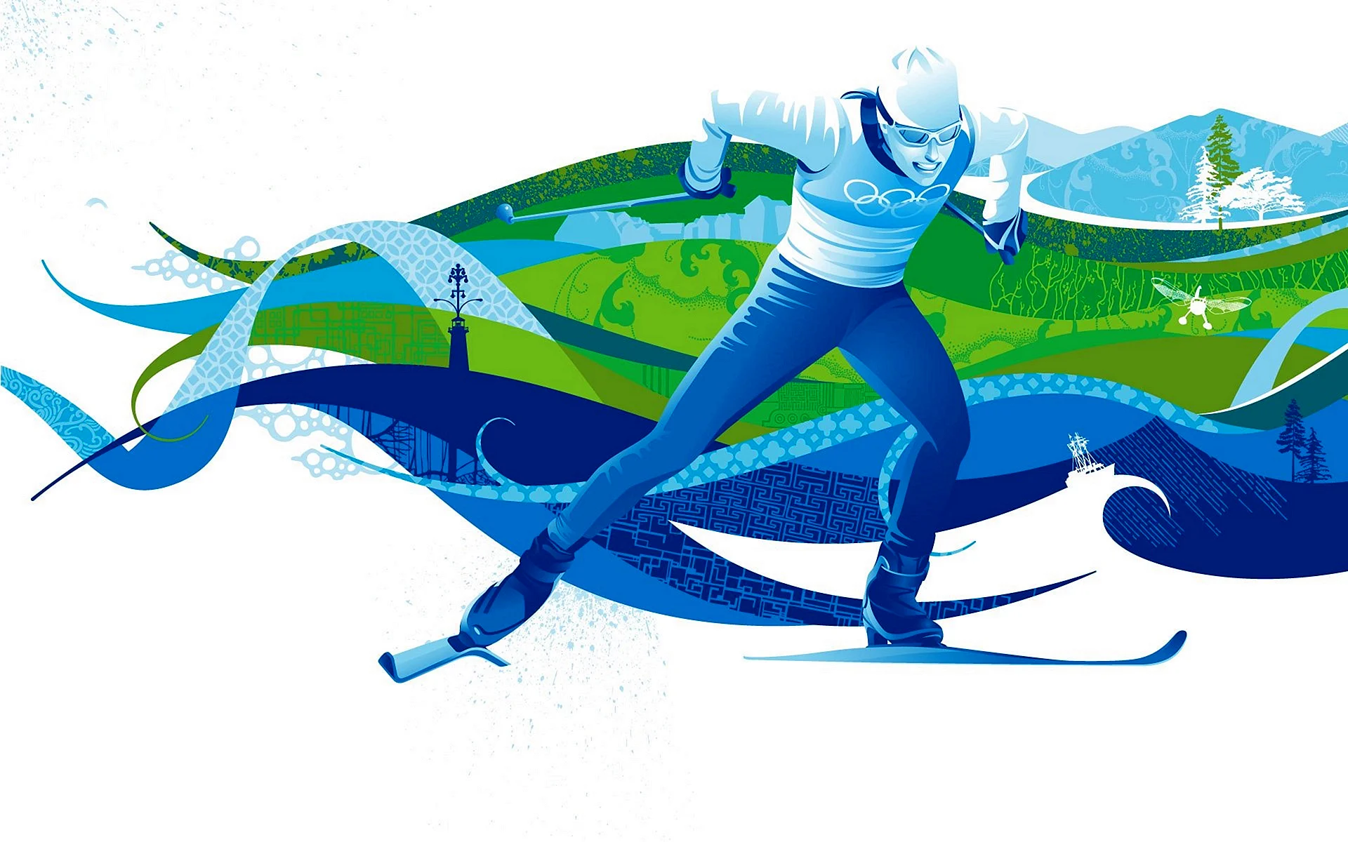 Олимпийские игры Ванкувер лыжные гонки
