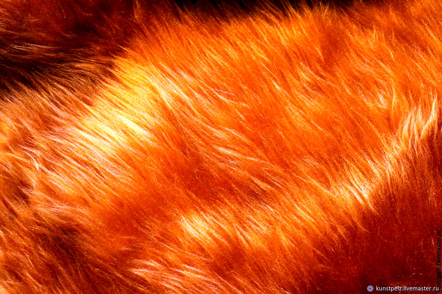 Оранжевый мех