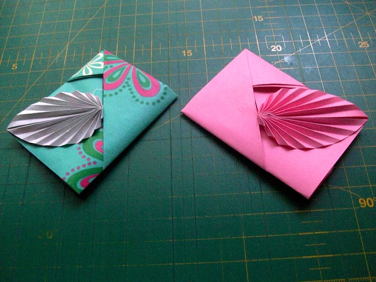 Оригинальная открытка оригами