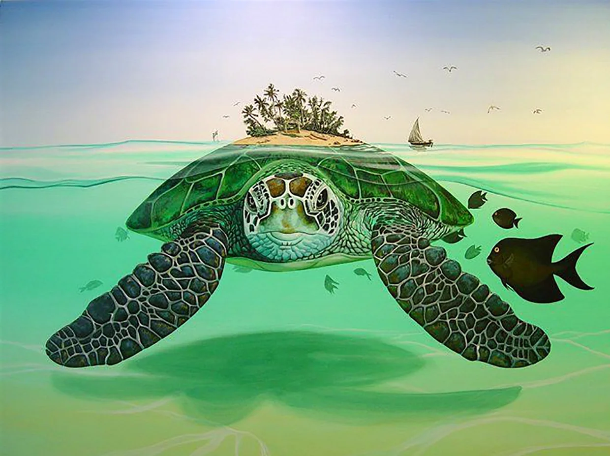 Остров черепах (Turtle Island), Маврикий