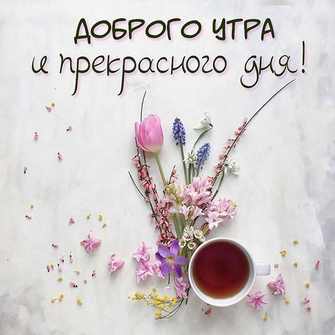Открытки с добрым майским утром