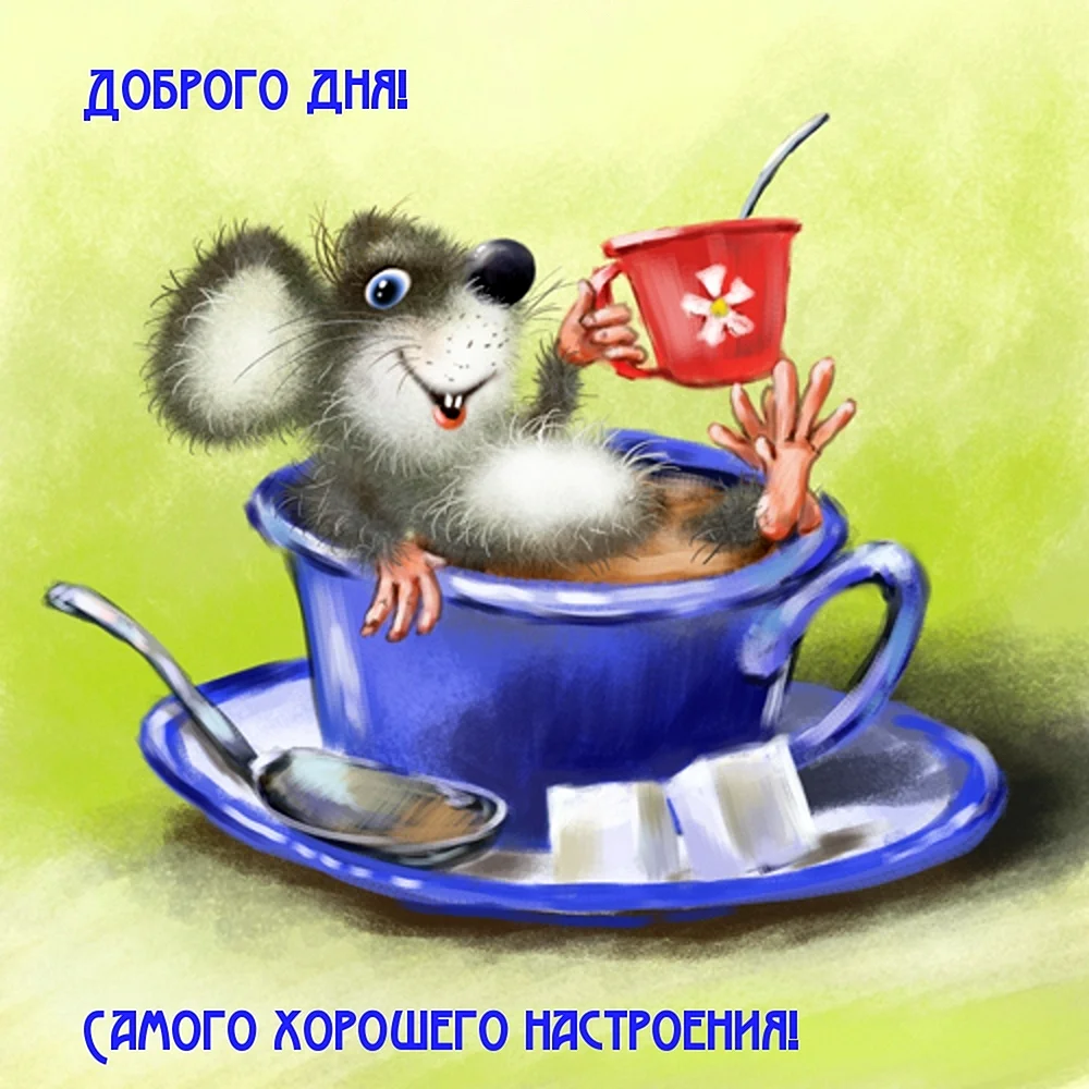 Открытки с добрым утром прикольные