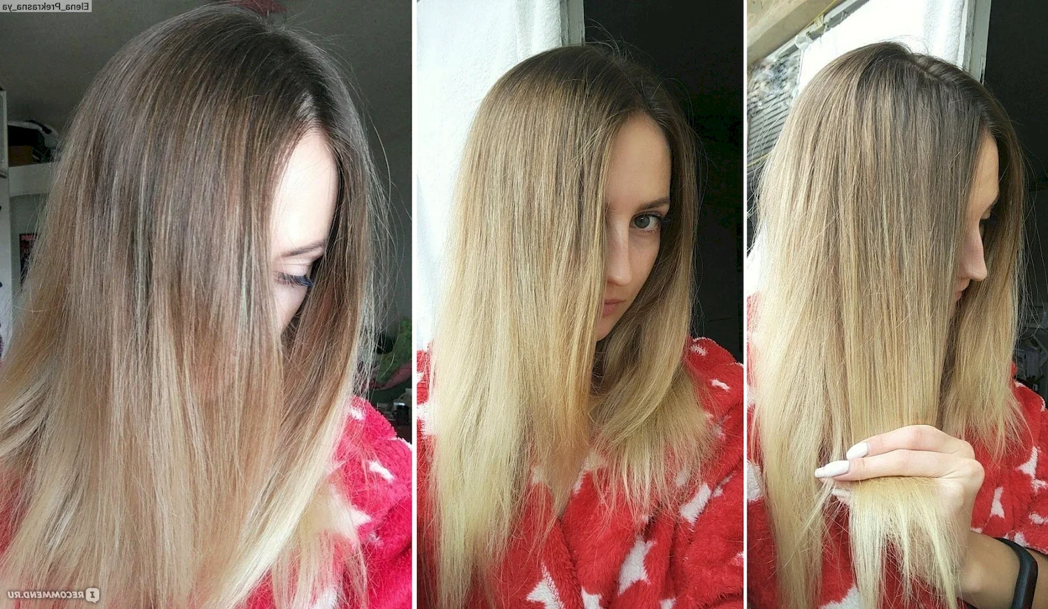 Отращивание волос из блонда