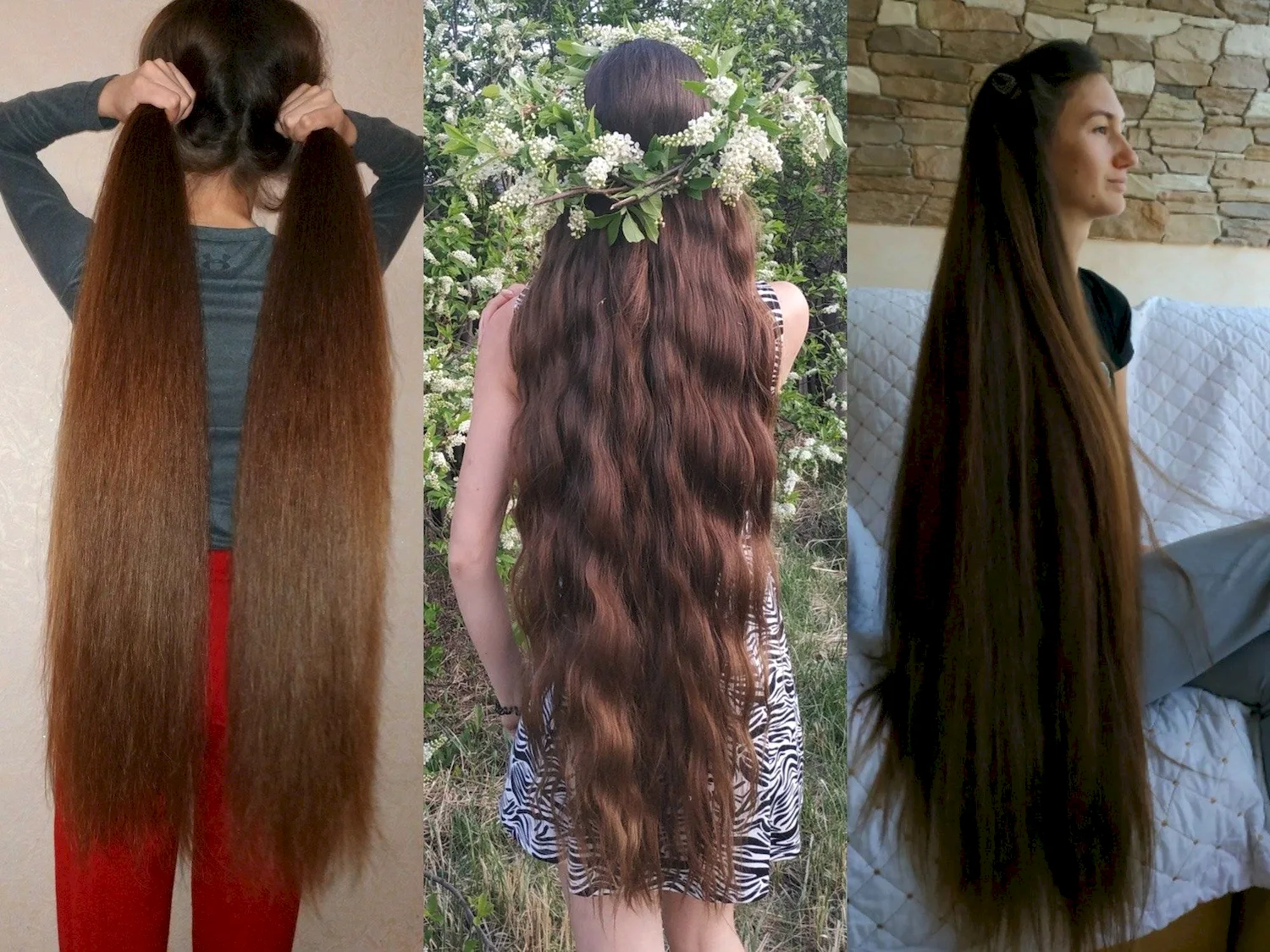 Отросли длинные волосы