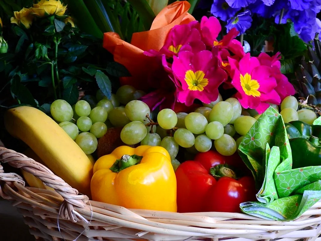 Овощи и цветы