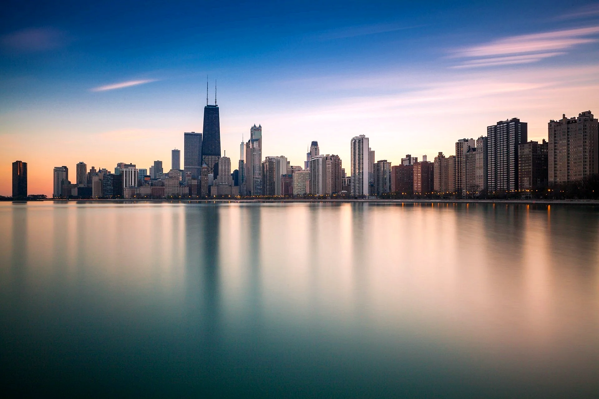 Озеро Мичиган Чикаго
