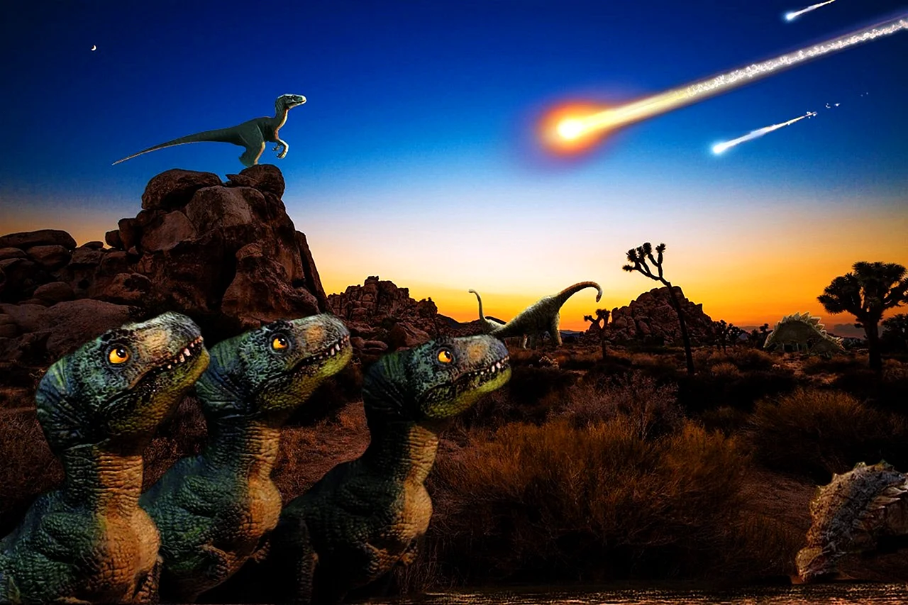 Падение метеорита вымирание динозавров