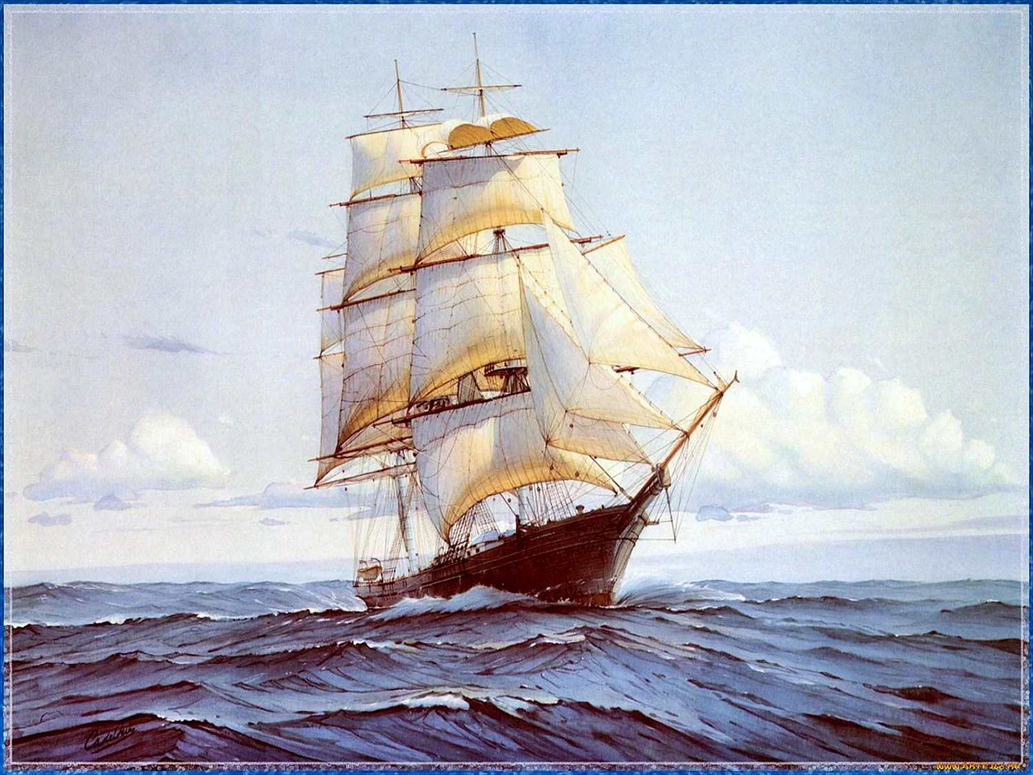 Парусный корабль Фредерик 1635