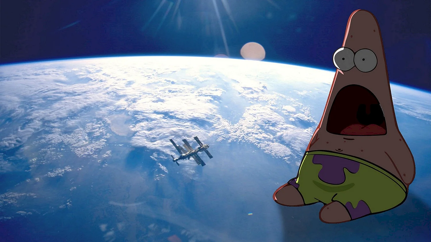 Патрик в космосе