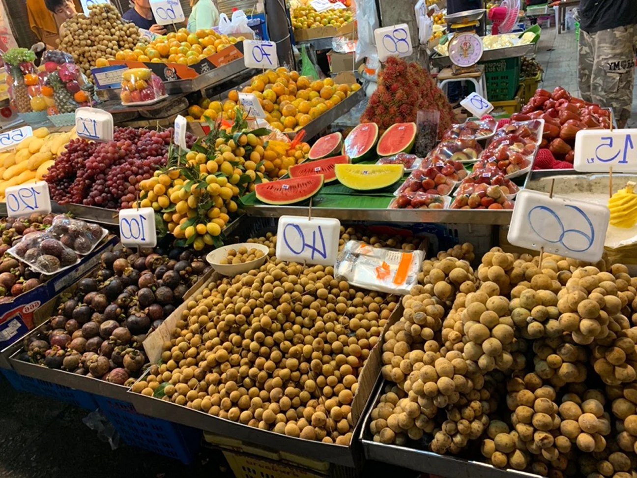 Паттайя рынок фруктов