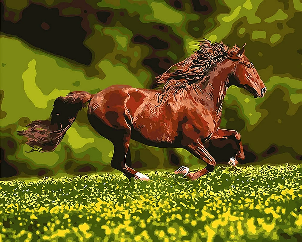 Пазл Anatolian лошади