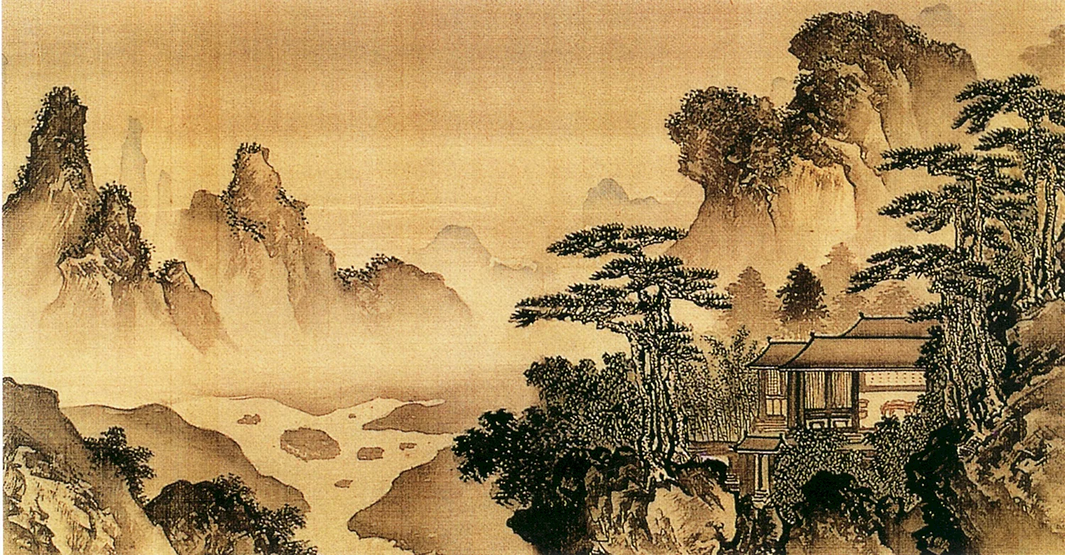 Пейзажная живопись Китай 12 век