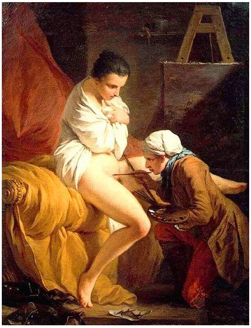 Пьер Сюблейра «навьюченное седло», 1735 г.
