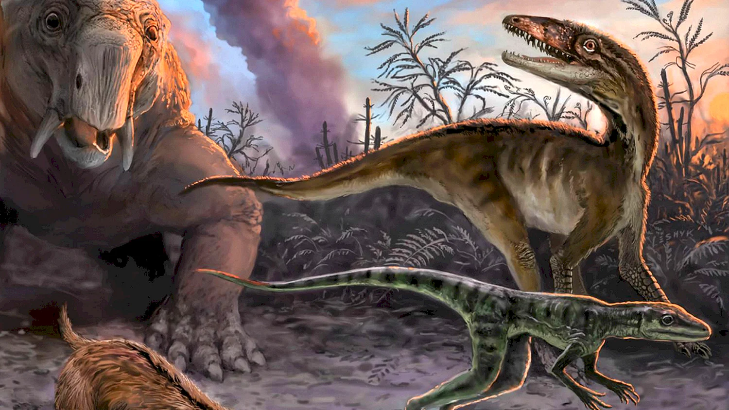 Первые динозавры