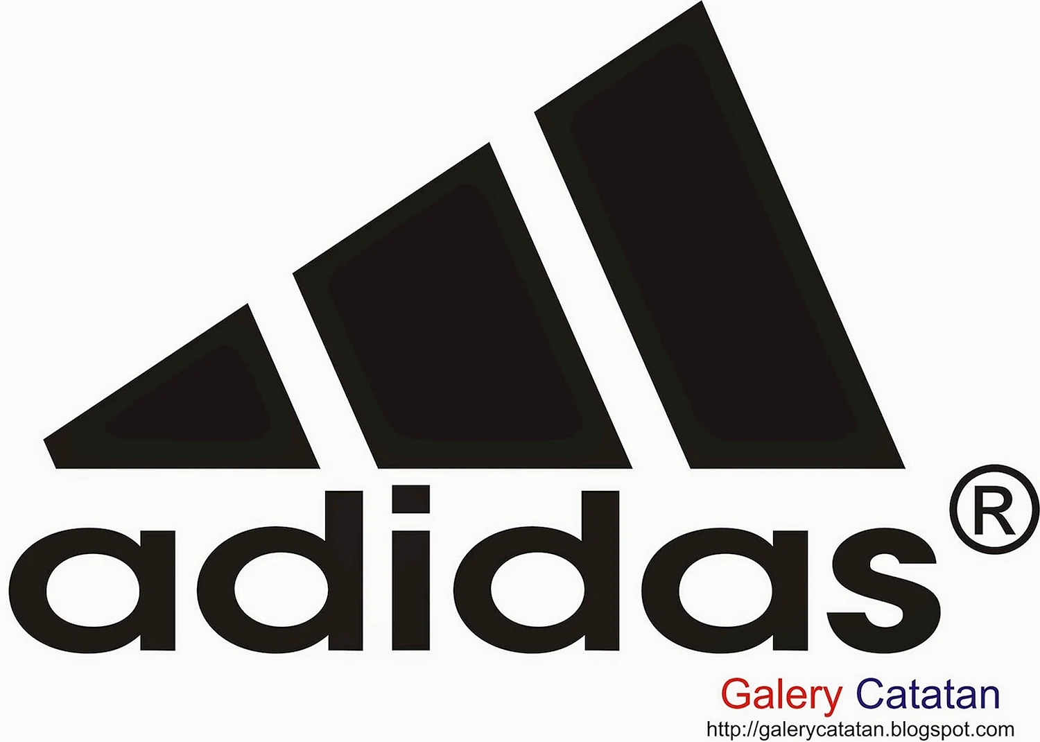Первый логотип адидас