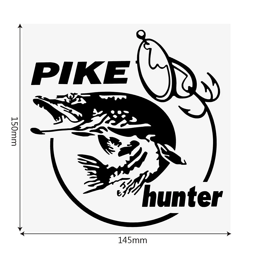 Pike Hunter наклейка